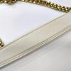 [Pre-Owned] Mini White Leather Shoulder Bag - Good #QOHS3F