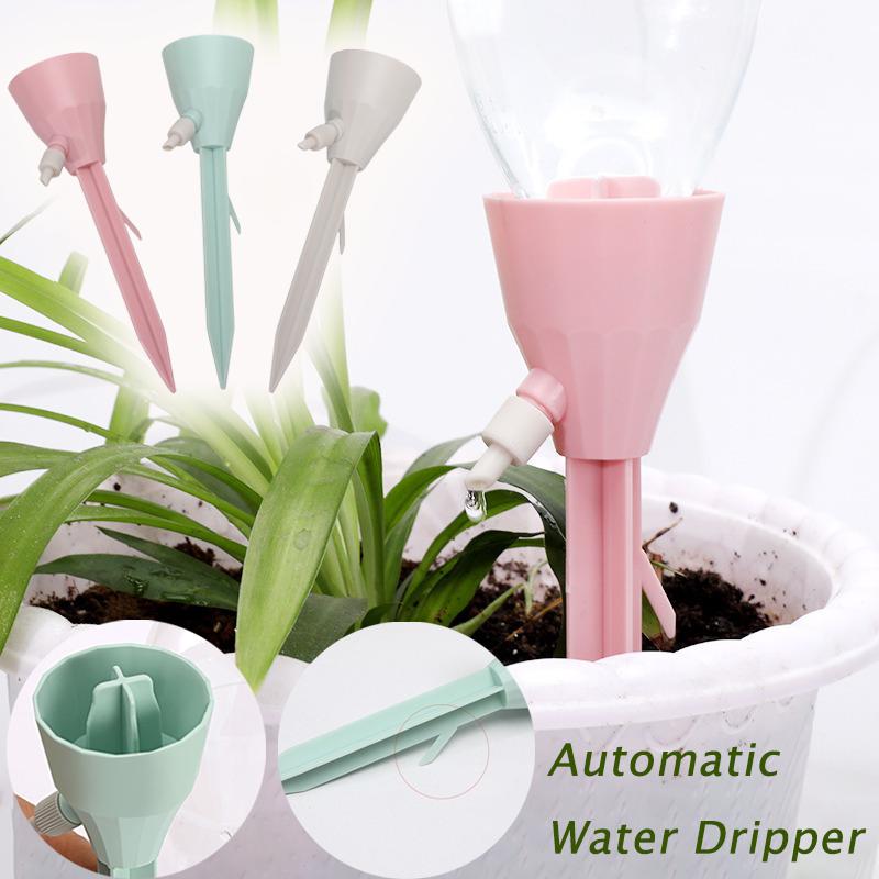 Automatic Water Dripper Device Adjustable Potted Seepager Automatic Watering Device Gardening Watering