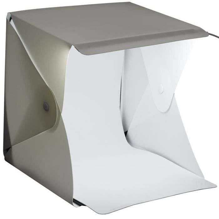 Boîte à Lumière "studio Pliable" 40cm Blanc - Paris Prix