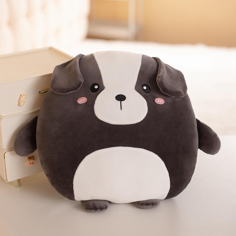 36cm Cute Animal Plush Toy Small Penguin Dinosaur Fox Capybara Dog Panda Bear Pillow Soft Sofa Bed Decoration Gift