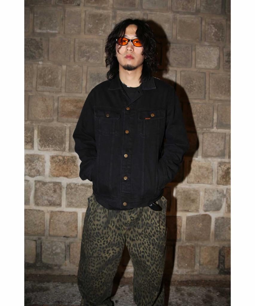 Ialeseuko Leopard Baggy Trousers_Khaki