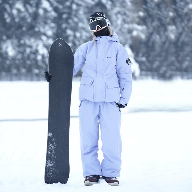 2025 Unisex Waterproof Windproof Ski Suit - Warm & Thick Winter Snowboard Set