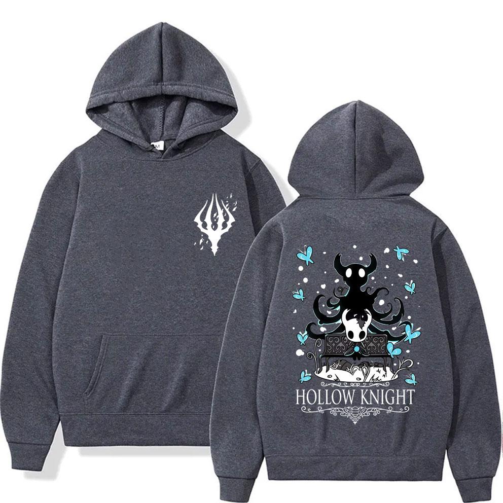 Hot Sale Gaming Hollow Knight Graphic Hoodie Men Women Funny Game Lover Pullover Hoodies Male Novelty Cartoon Style Streetwear