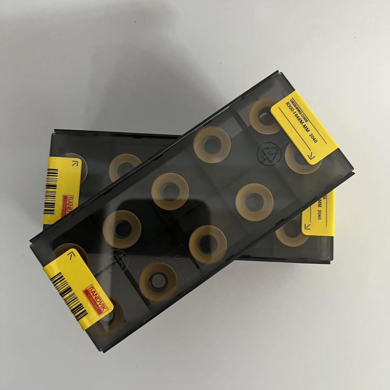 

Original Sandvik / R300-1648M-MM 2040 / CNC lathe carbide blade 10 PCS