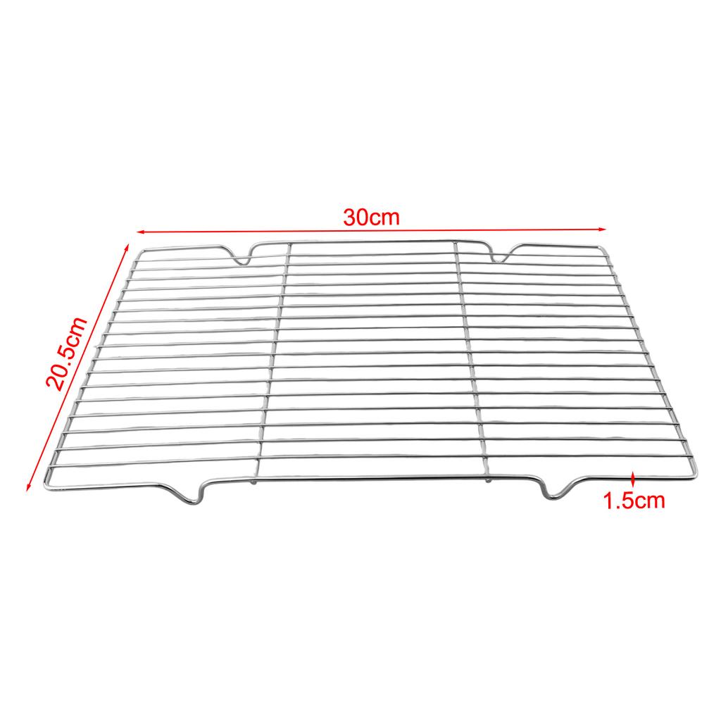 Grid Shaped Stainless Steel Grill Grilling Mesh Net for BBQ Parties