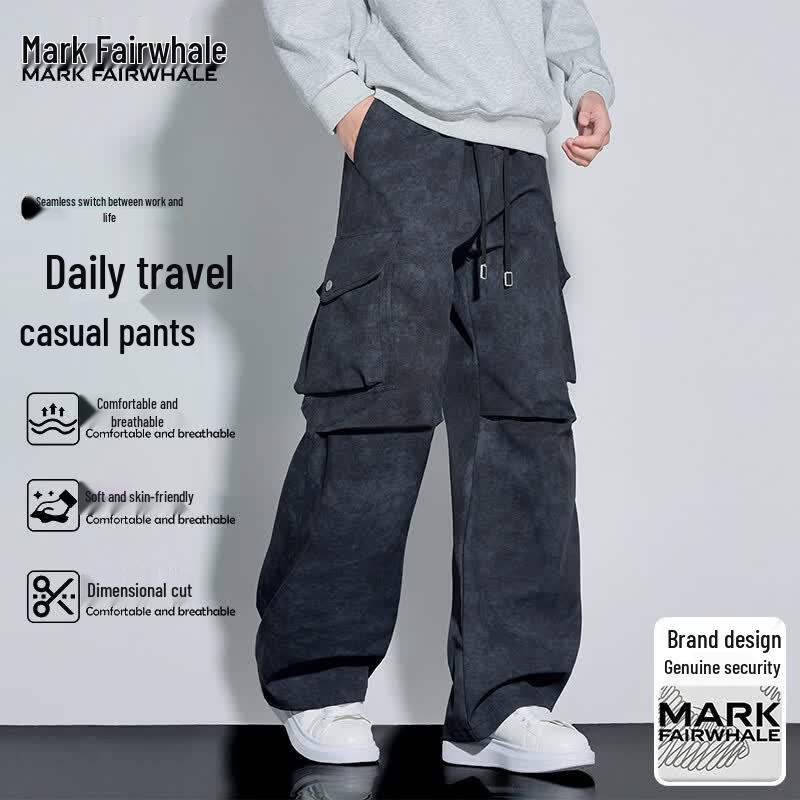 MARK FAIRWHALE Men s Tie-Dye Straight Cargo Pants XL