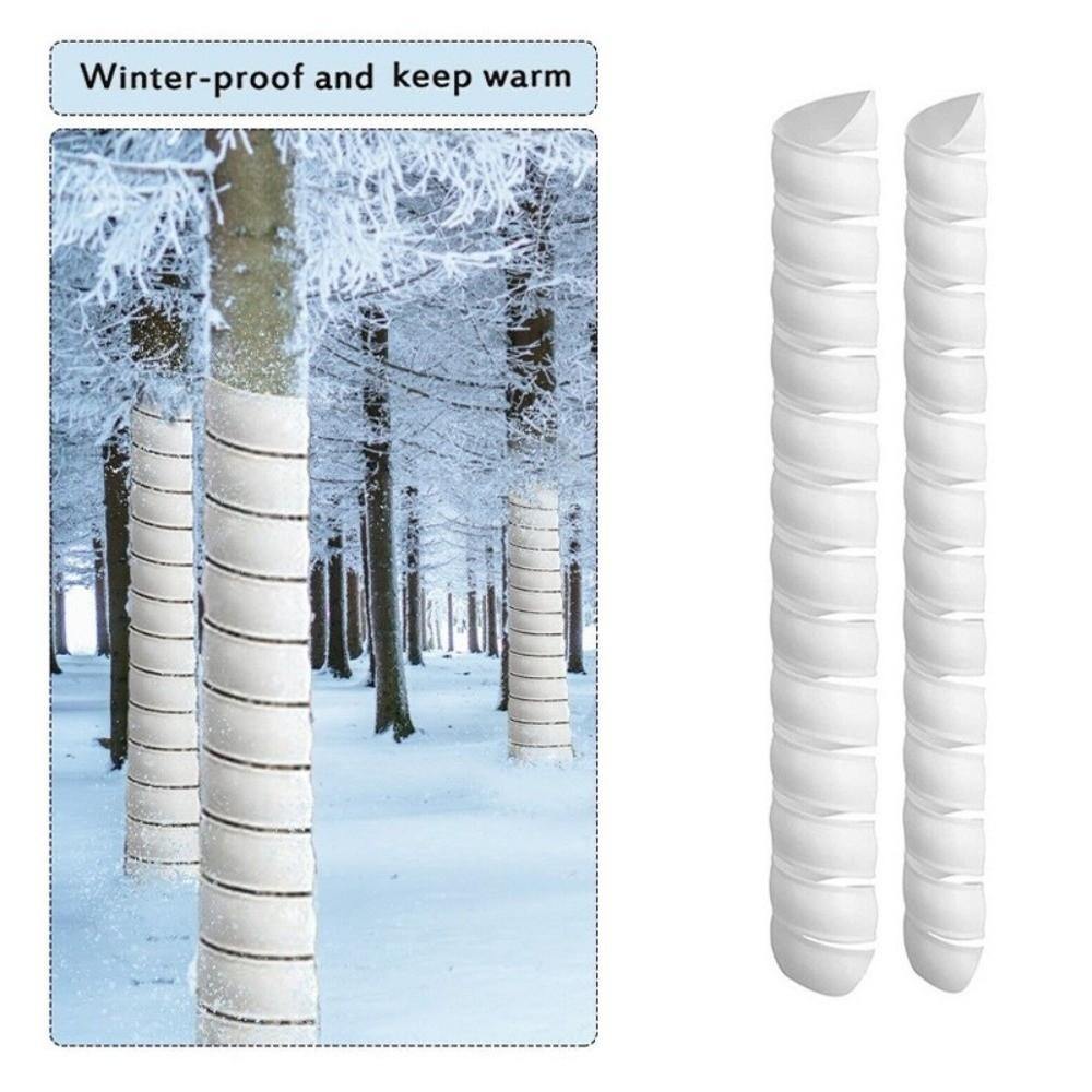 Corrugated Tree Trunk Protector Spiral Animal Chew Protection Cover  Squirrel Mouse