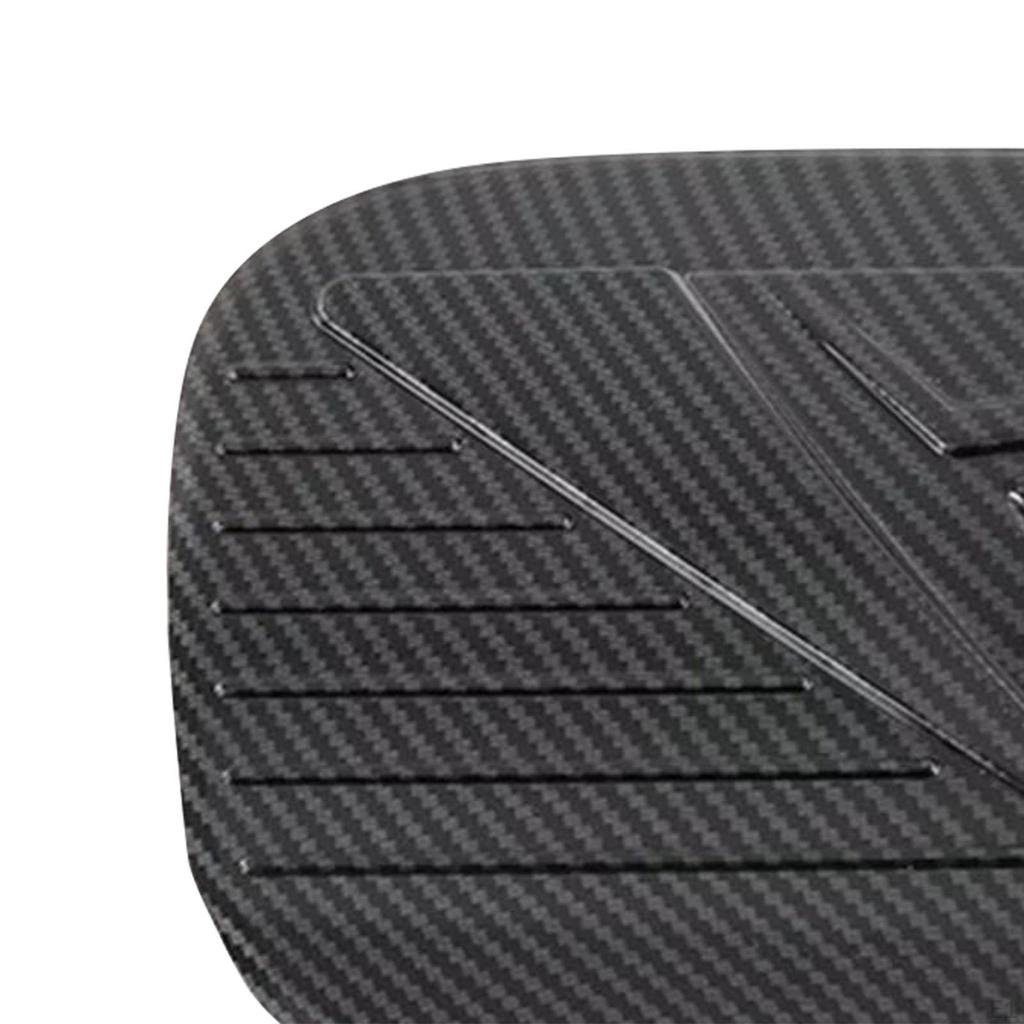 Charging Adapter Port Cover Trim Carbon Fiber Style for Byd Replacement