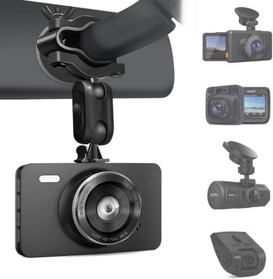[Original iSportgo S60] Ultimative Dashcam Spiegelhalterung, 360 Grad drehbarer Rückspiegelhalter