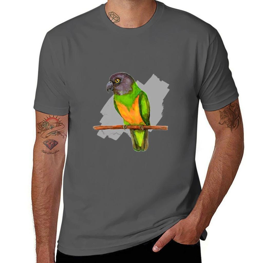 Senegal Parrot Watercolor Tshirt T Shirts With Prints Tshirt