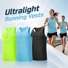Ultralight Sport Athletics Vest Hole Design Tank Tops Men Women Running Vests  Unisex S To 2xl