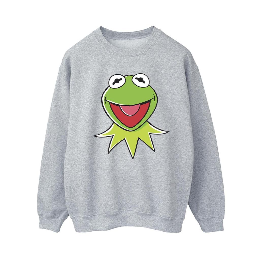 Disney Womens/Ladies Muppets Kermit Head Sweatshirt