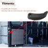 RLB-HILON Metal Cargo Door Release Handle Compatible With Ram Promaster 1500 2500 3500 2014 2015 2016 2017 2018   Year, For Rear Door Driver Side