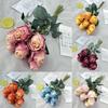 Flower Rose Elegant Bouquet With Silk Cloth For Photography And Event Decoration