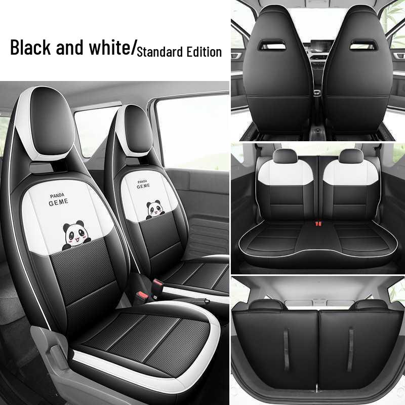 Полностью закрывающие чехлы на сиденья Geely Panda Mini - Подушка сиденья Knight Karting, Подходит для 25 моделей Geely Panda Mini