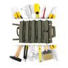 Electricians Wrench Tool Bag Roll Up Bag Wrench Roll Up Pouches Bag with 4Pocket