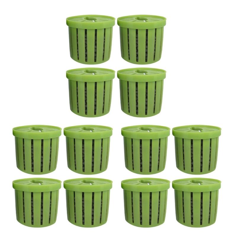 16pack Hydroponic Planting Basket Soilless Cultivation Net Pot Pot Cup for Home and Commercial Aquariums