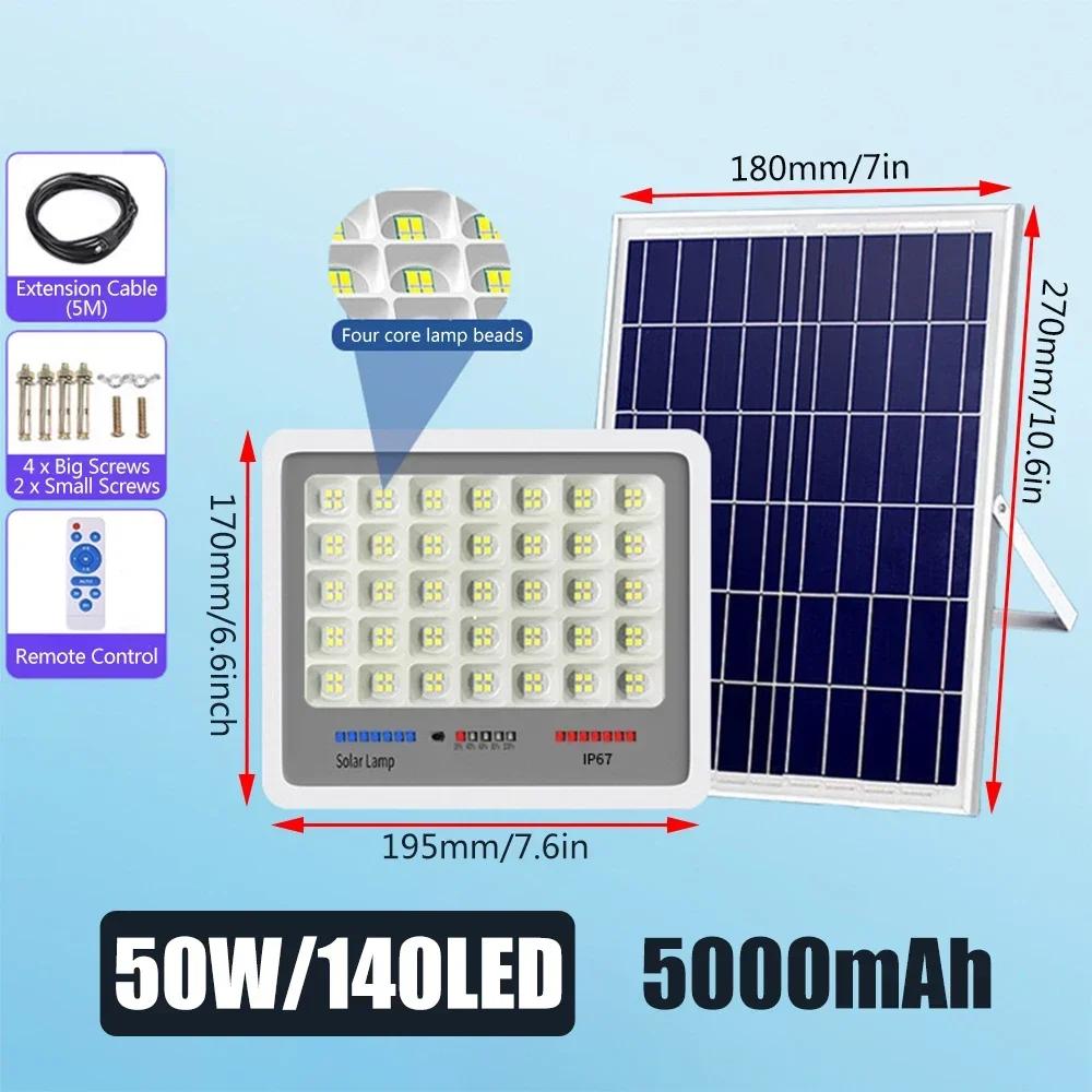 Large Pro 600LED Solar Lamp Outdoor Garden Decoration Solar Led Light Waterproof Sunlight Powered Spotlight with Motion Sensor