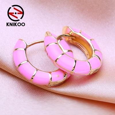 Round Clip Earrings For Women Fashion Hoop Earrings Jewerly For Wedding Party Gifts Earrings