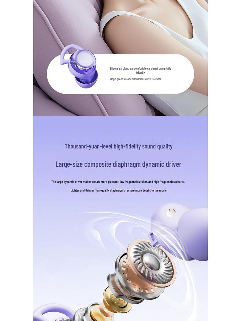 Popular AI Waterproof Mini Sleep Earphones: Classic Wireless Bluetooth Earbuds & Fashion Accessories