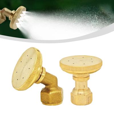 Easily Installable Brass Spray Nozzle with Seven Holes and Flexibility