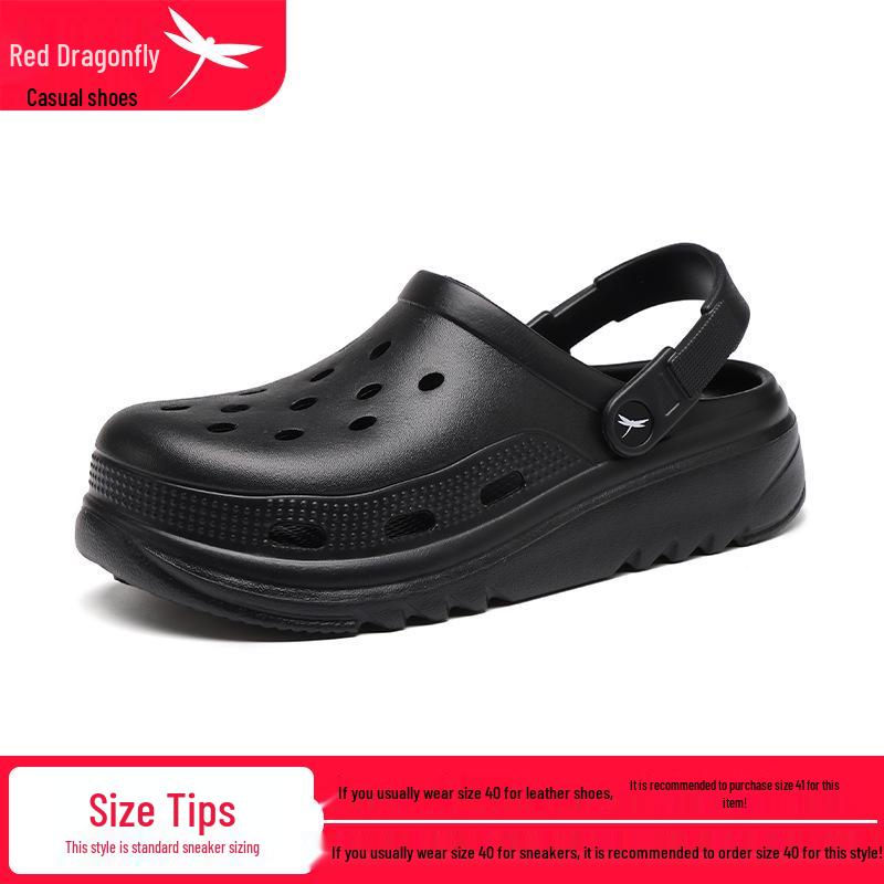 Red Dragonfly Men s Water-Resistant Closed-Toe Sandals - Non-Slip Outdoor Creek-Wading Shoes US 11-12