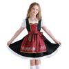 Abbigliamento tradizionale tedesco per bambini, costume da palco per ragazze per l'Oktoberfest, costume popolare bavarese