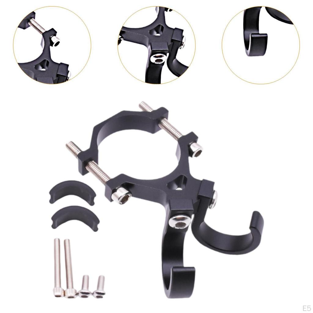 Bike Motorcycle Bag Hanger with Double Hooks Adjustable Sturdy Compact for 18-35mm Handlebar