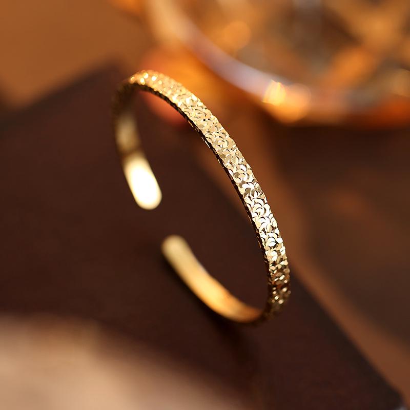 Banyan Tree S925 Silver Flashing Ice Women's Luxury Adjustable Bracelet