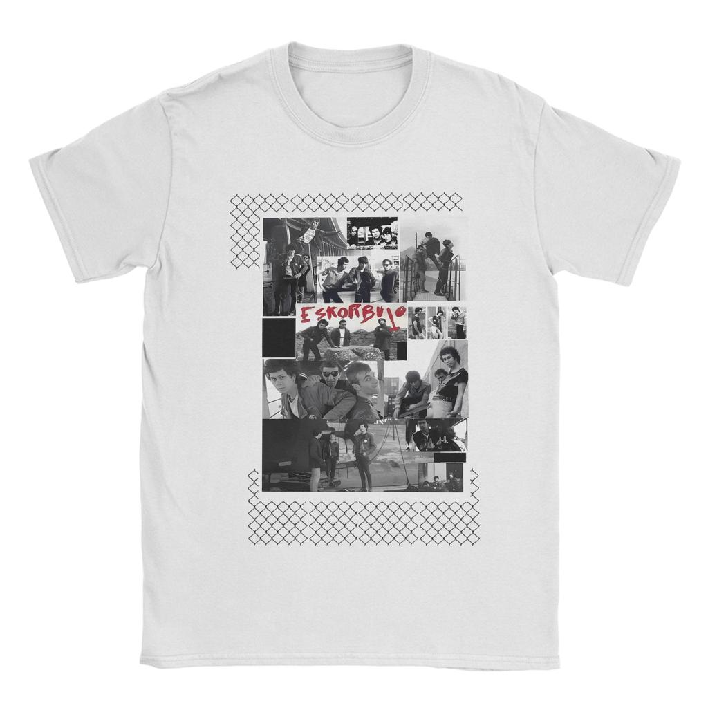 Men ESKORBUTO DEMASIADOS ENEMIGOS T-Shirts Clothes Summer Y2K Fun Short Sleeve T Shirt O-Neck Loose Tshirt Big Size 5XL 6XL