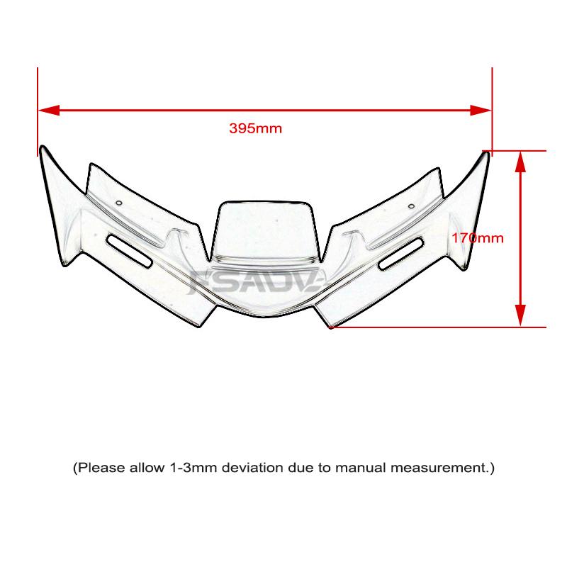 Fit For YAMAHA YZF-R15 V4 Motorcycle Winglet Front Fairing Wing Guard Cover Decoration Winglets YZF R15 V4 R15M 2021 2022 2023