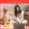 Small Yellow Duck Pet Interactive Toy Feeder For Cats And Dogs