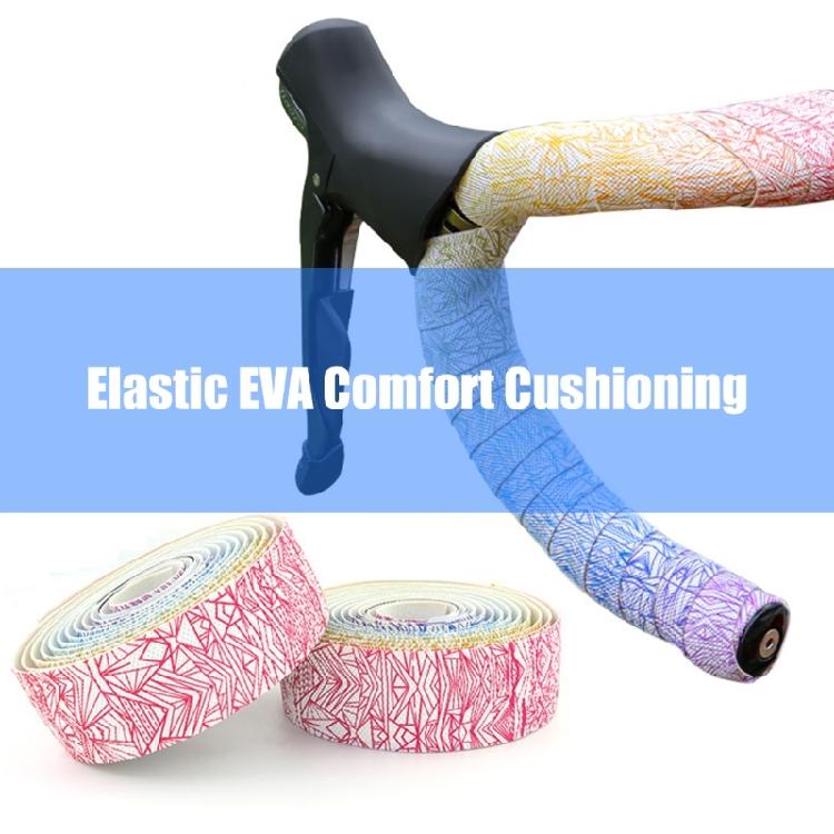 2Pcs Comfortable Bikes Handlebars Tape AntiVibration Wrap Nonslip Bicycles Handlebar Tape Wrap Cycling Accessories