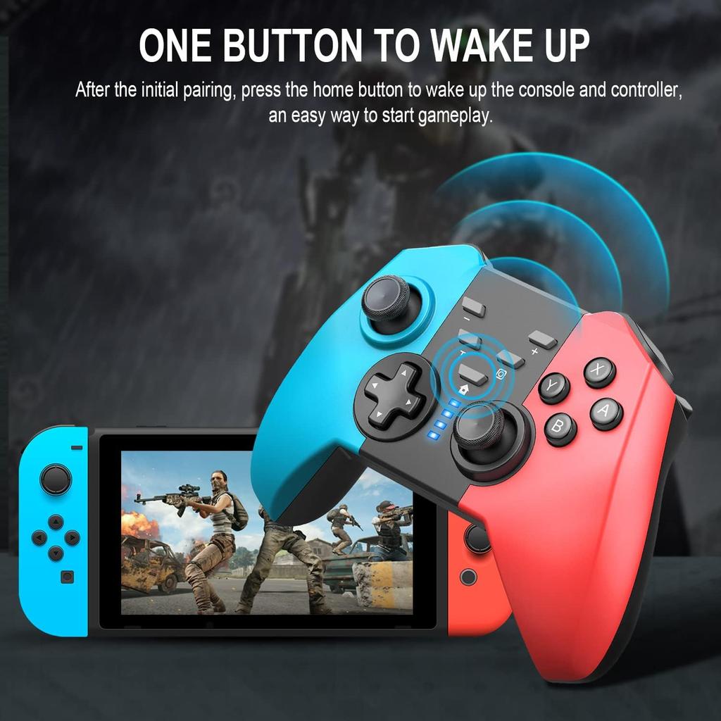 Wireless Switch Controller for Nintendo Switch/Switch Lite/Switch OLED/PC Window Game