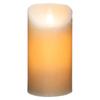 LED CANDLE 20cm Cream BATTERY-POWERED Energy-saving