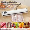 Food Vacuum Sealer Portable Kitchen Vacuum Packing Sealing Machine Plastic Bag Sealer With 10 Pcs Storage Bags