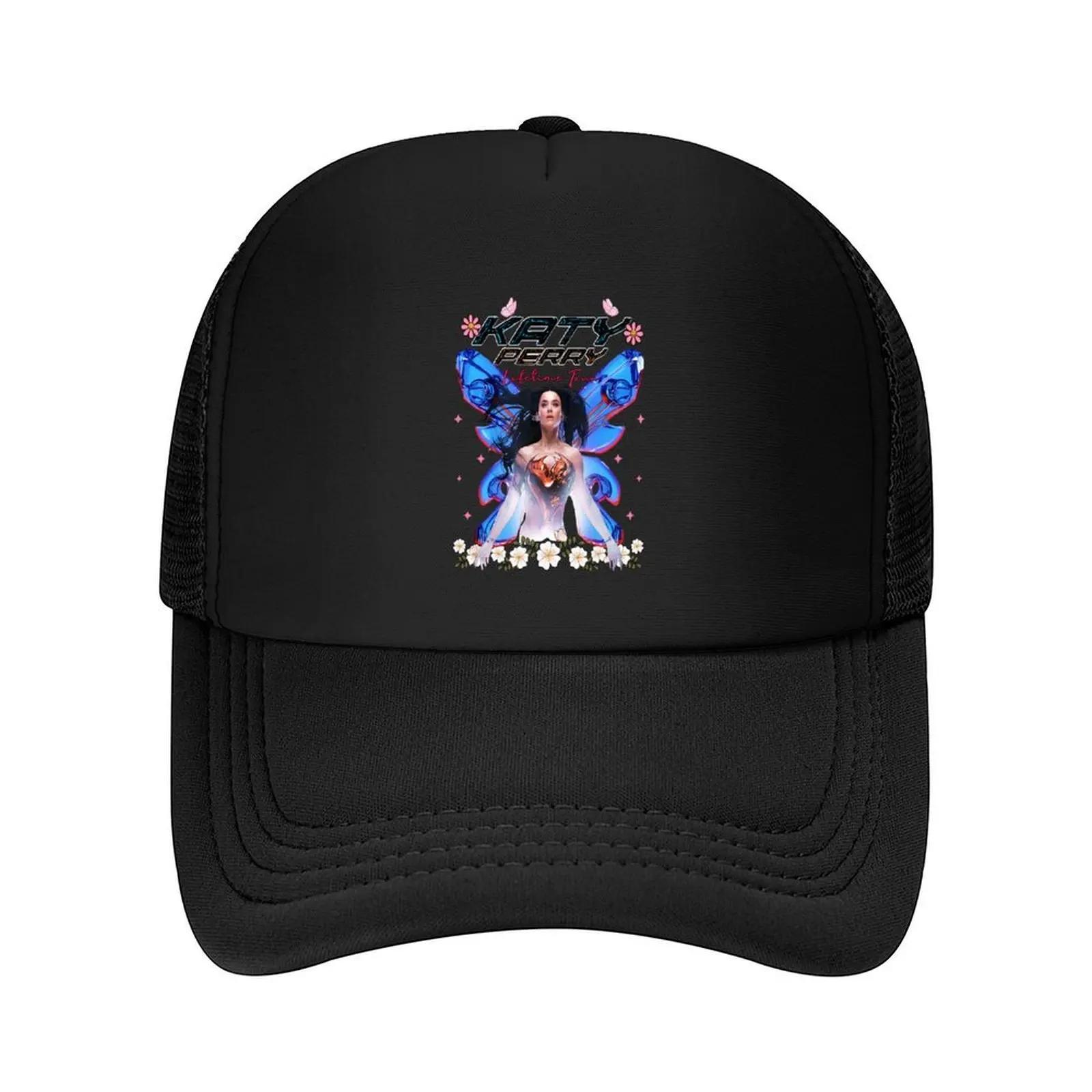 

Perry Tour 2025 Katy Australia Print Tee Butterfly Inspiration Lifetimes Concert Tour Gift Men Woman Kids Baseball Cap
