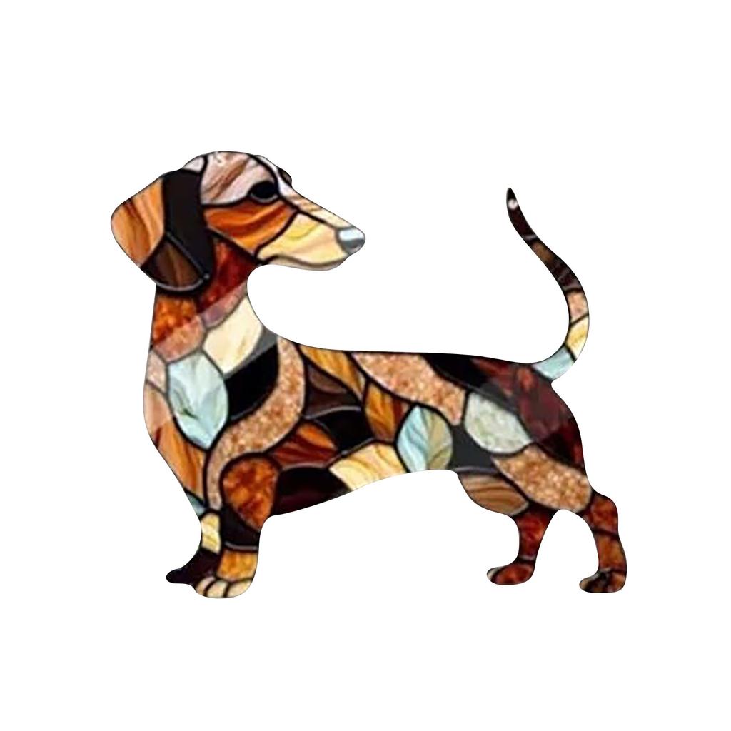 Vindu Anheng Hengende Ukraina Kolibri Hund Hjem Dekor Unik Solfanger Kunst Ornamenter Soverom Farget Gaver Dekorasjon Hage Cyan Hund Ingen