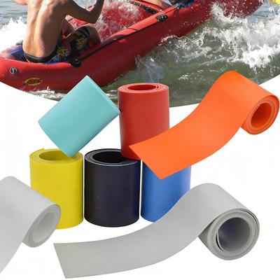 Inflatable Boat Repair Patches Cuttable PVC Wear-resistant 100*5cm Corrosion-resistant High-density Multiple Colors Practical