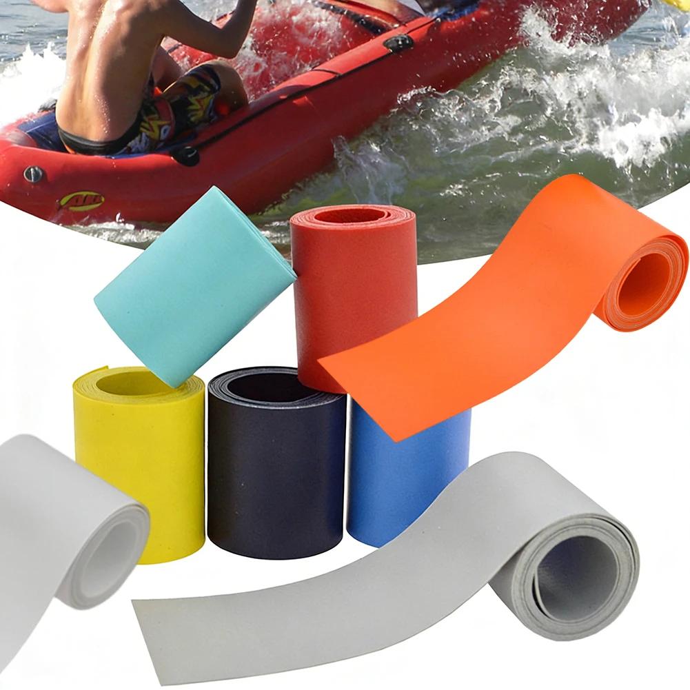 1 Roll 100x5cm Inflatable Boat PVC Patch PVC Repair Patch Kit for Kayak Inflatable Toy Broken Waterproof Repair Patches