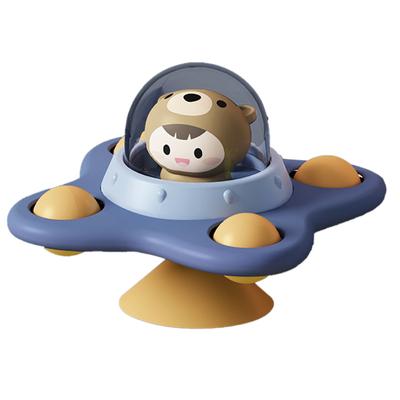Suction Cup Spinner Toys Cartoon Bath Sensory Educational Toy for 1 To 3 Years Old Toddlers Little