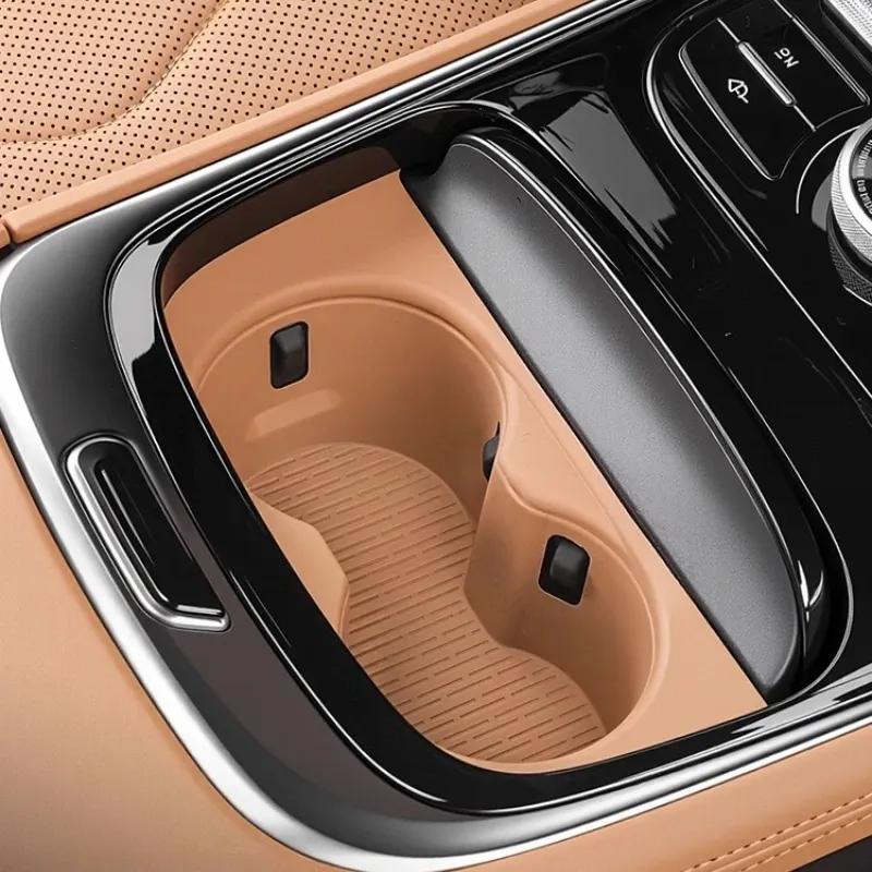 Central Control Cup Pad & Wireless Charging Panel Protective Pad for Geely Galaxy A7 - Silicone Interior Accessories