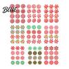 Spiral Candy Cane Party Supplies 12Pcs Christmas Yard Stakes Hollow Board Garden Decor with Metal Spikes Themed Seasonal Decorations Red White Green