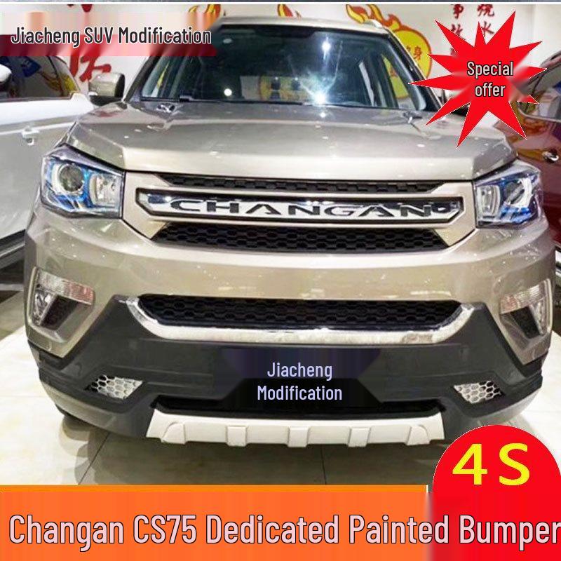 Compatible with Changan CS75 Front/Rear Bumpers and Guards with Lights.