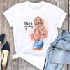 3d Printing Pattern Printing Women's Short-sleeved T-shirt Tops Casual Fashion Style Clothing