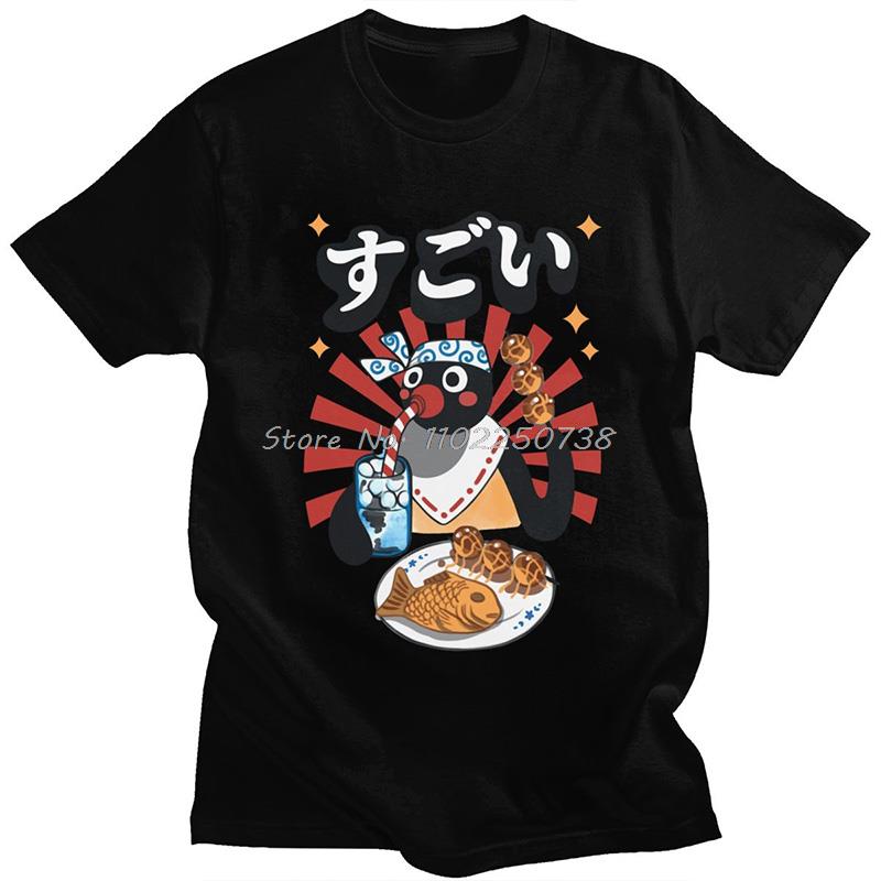 

Matsuri Pengin T Shirts Men Cotton Leisure T-Shirts Noot Pingu Penguin Meme Funny Cartoon Tee Shirt Short Sleeve Tops Gift Idea 4XL