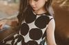 Long Sleeveless Summer Dress with Oversized Polka Maxi Simple Hawaiian Perfect for and Size 130 Biei-ya Kids' Dots, Style, Style, Casual, Resorts,