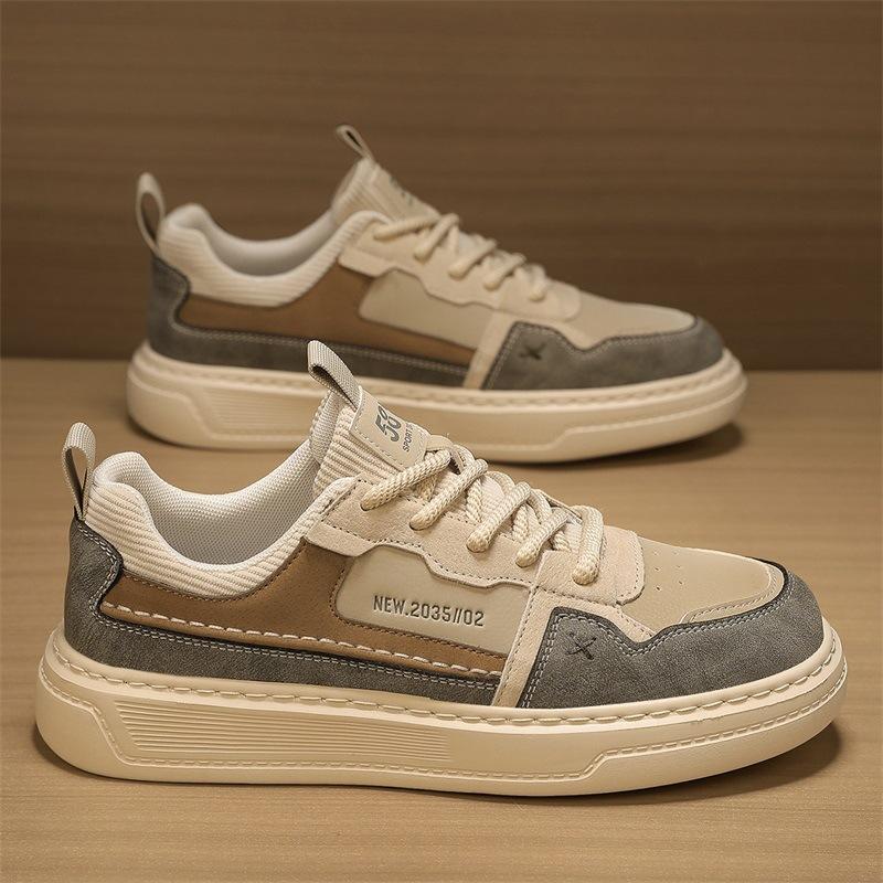 Herrenschuhe 2025 Frühling und Herbst neuer Trend leichte Sportliche Amerikanische High Street Campus Board Schuhe