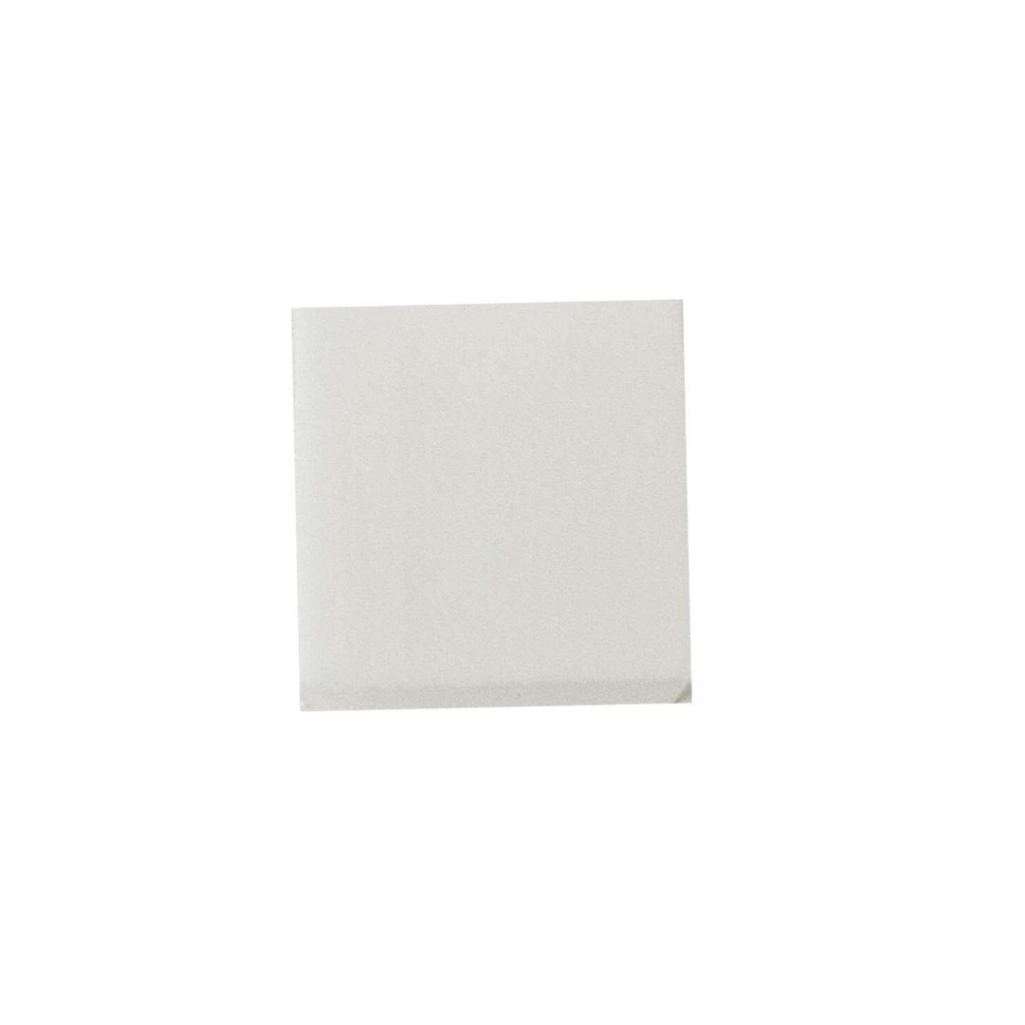 1.8cm White Tofu Nail Art Sponge: Handmade Gradient Blending Puff