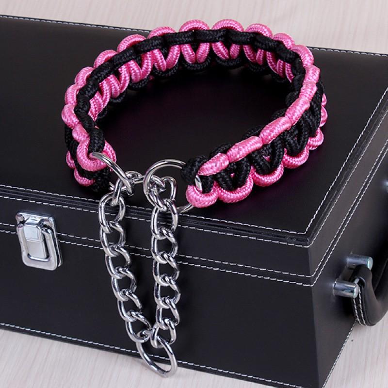 Dog Collar P Chain Small Medium Large Dogs Adjustable Pet Training Walking